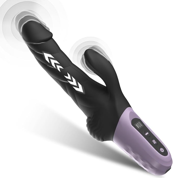 10-Mode Realistic Silicone G-Spot and Clitoral Vibrator for Targeted Stimulation