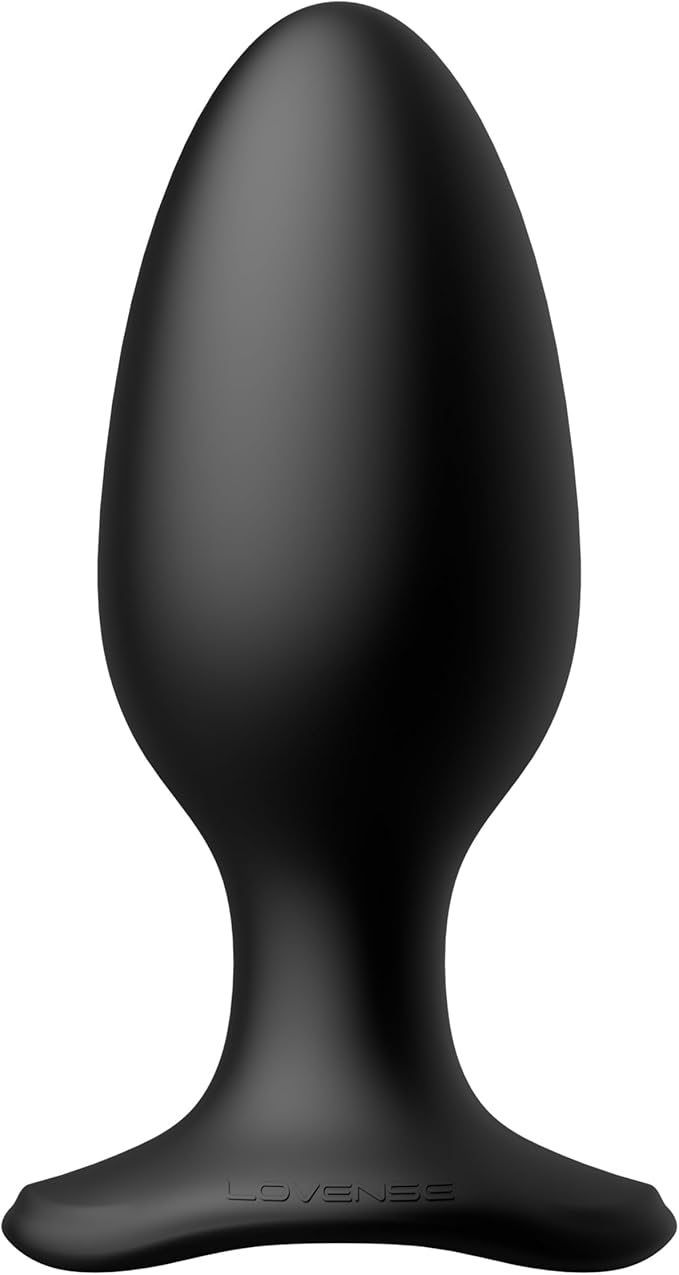 LOVENSE Hush 2 Remote-Controlled Silicone Anal Vibrator - 1.5 Inch Waterproof Rechargeable Plug