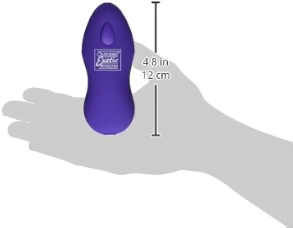 CalExotics Whisper Self-Heating Micro Bullet Vibrator with Remote Control