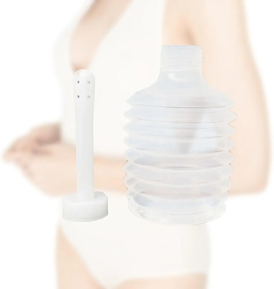 Artibetter 200ml Disposable Enema Douche Applicator Bottle - 10 Pack for Vaginal and Anal Cleansing