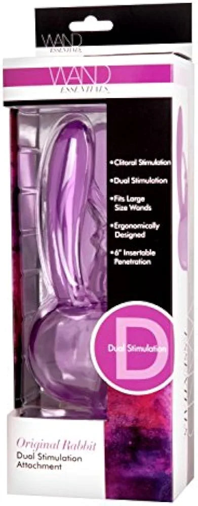 Premium Dual-Action Rabbit Vibrator Attachment for Enhanced Stimulation