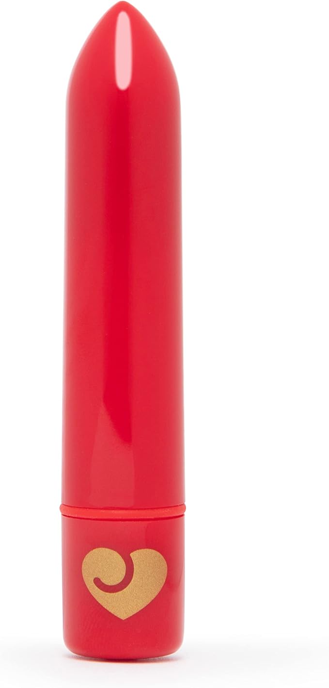 Lovehoney Magic Bullet 4-Inch Waterproof Mini Vibrator - 10-Function Multispeed Lipstick Massager for Women - Silver