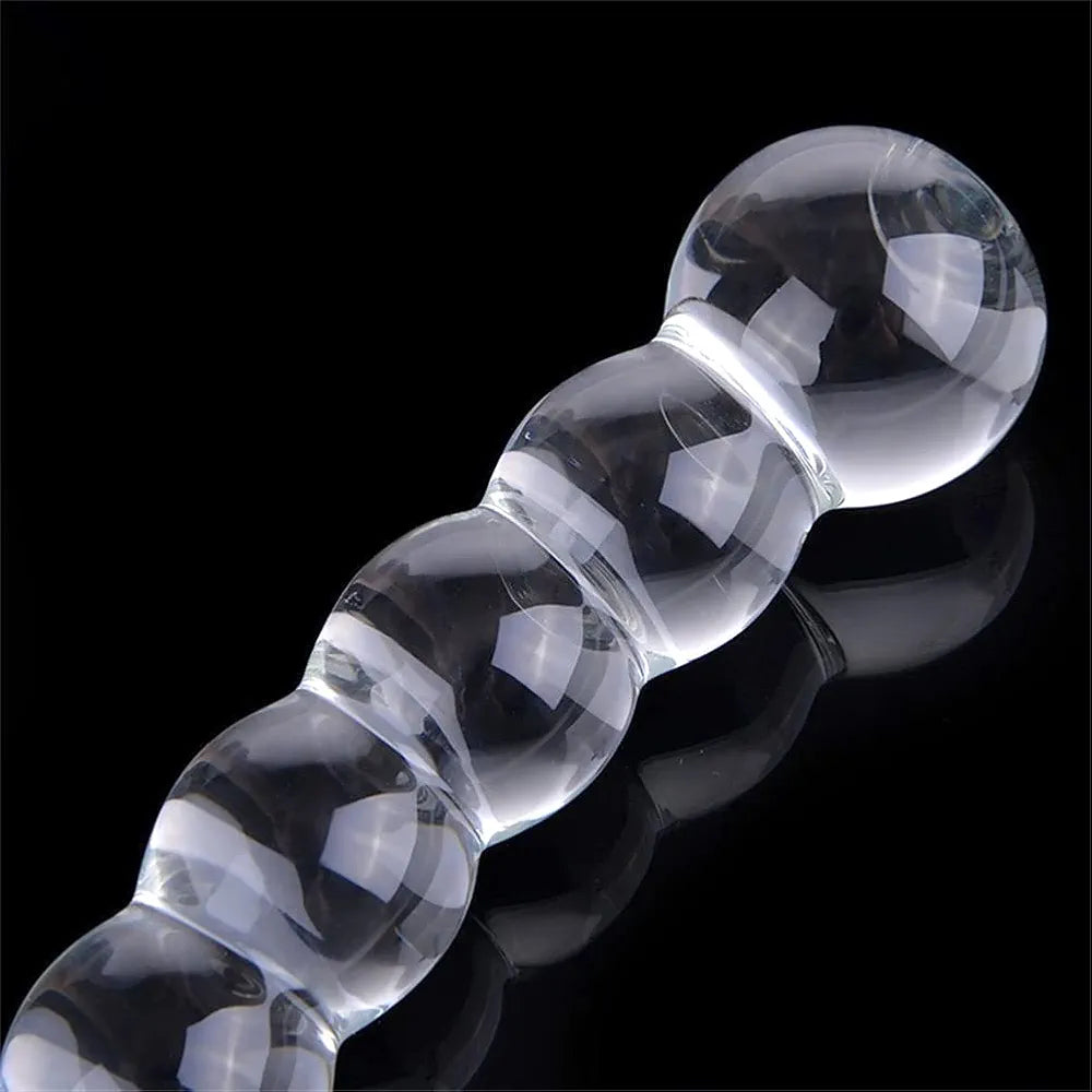 Premium Borosilicate Glass G-Spot Pleasure Wand for Couples
