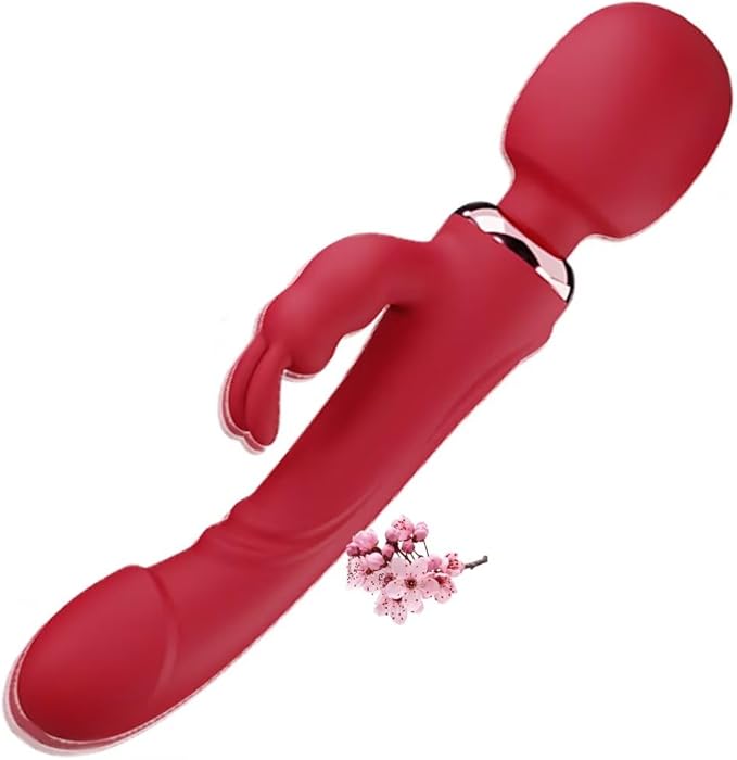 Dual-Stimulation Rabbit Vibrator with 10 Vibration Modes for Couples