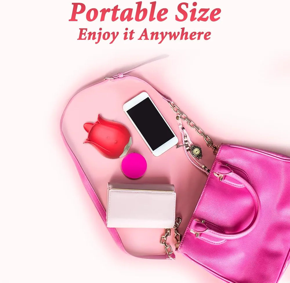 Visetoyz 9-Mode Tongue Licking Clitoral and Nipple Stimulator for Women