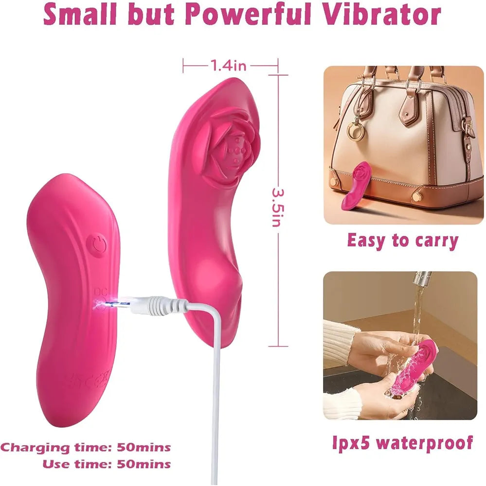 Premium 3-in-1 App-Controlled Wearable Panty Vibrator for Women and Couples with 20 Vibration Modes