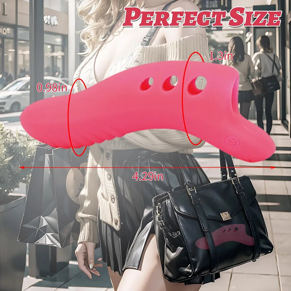 Discreet Butterfly Clitoral and G-Spot Vibrator with 10 Vibration Modes