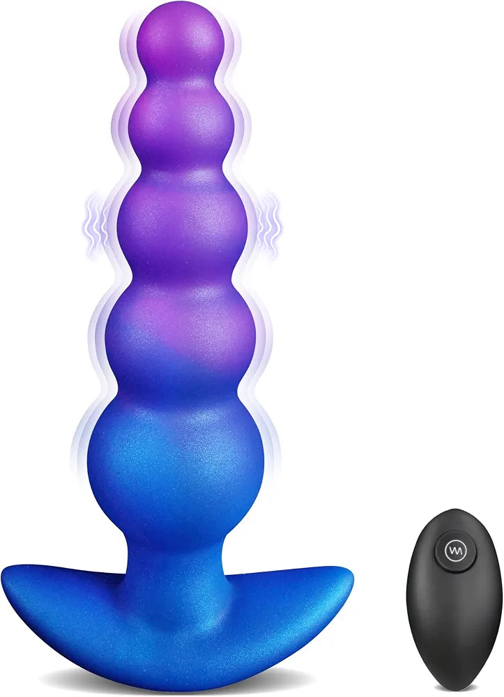 10-Mode Silicone Vibrating Anal Beads and Prostate Massager