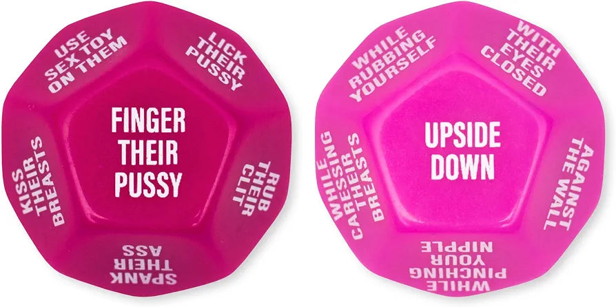 Romantic Lesbian Couple's Decision-Making Dice Game