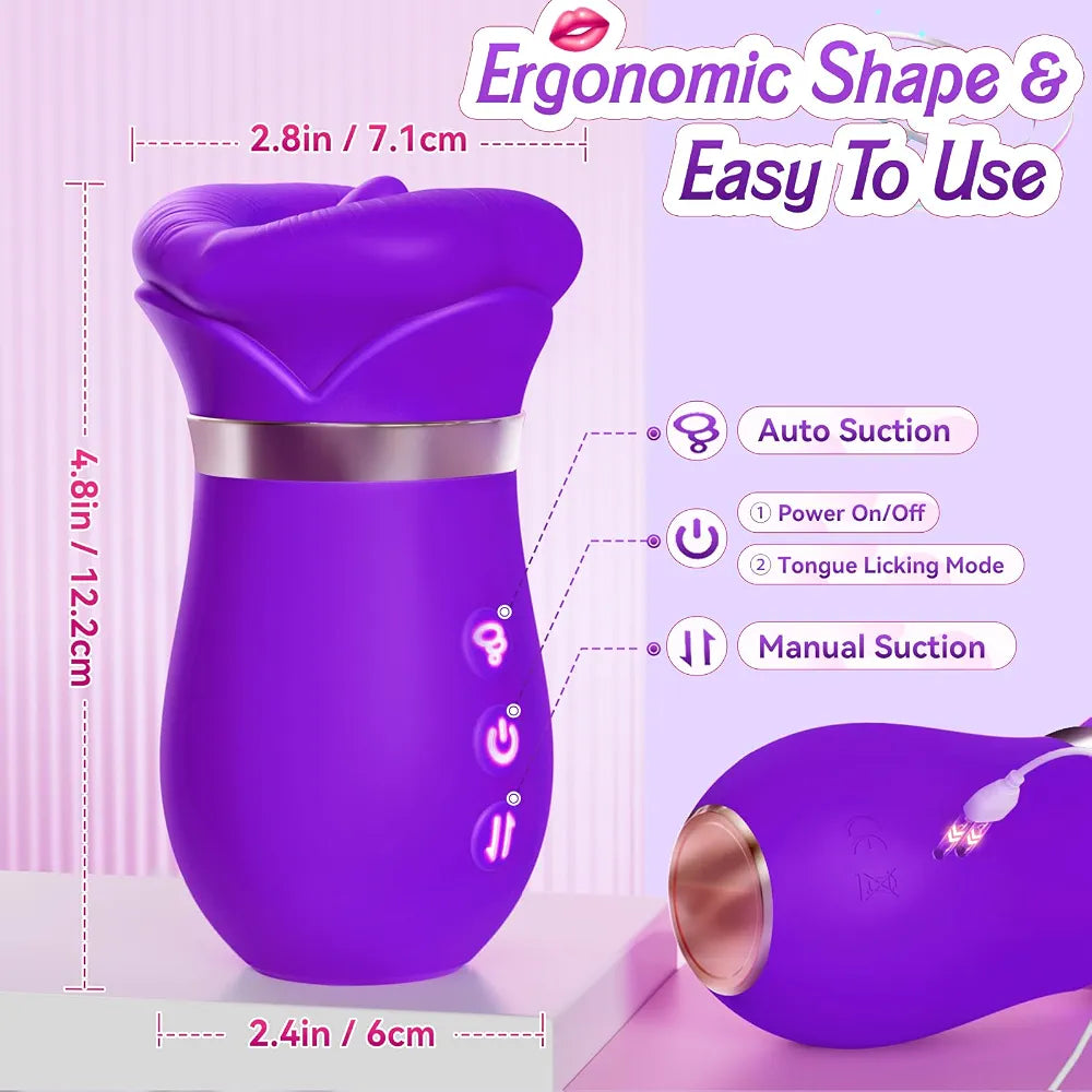 Premium Ergonomic Silicone Vibrator for Women - Discreet and Waterproof
