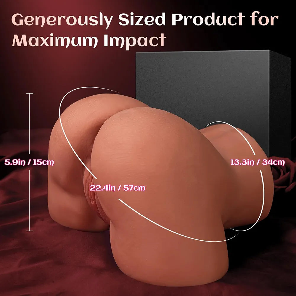 BIG SHOCKED AI Sync Automatic Male Masturbator with Dual Channels and 12 Vibration Modes
