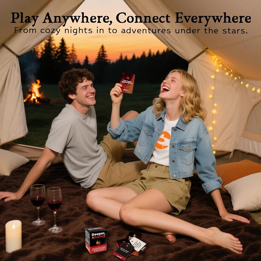 Intimate Connection: 150 Romantic Questions and Dares for Couples Date Night