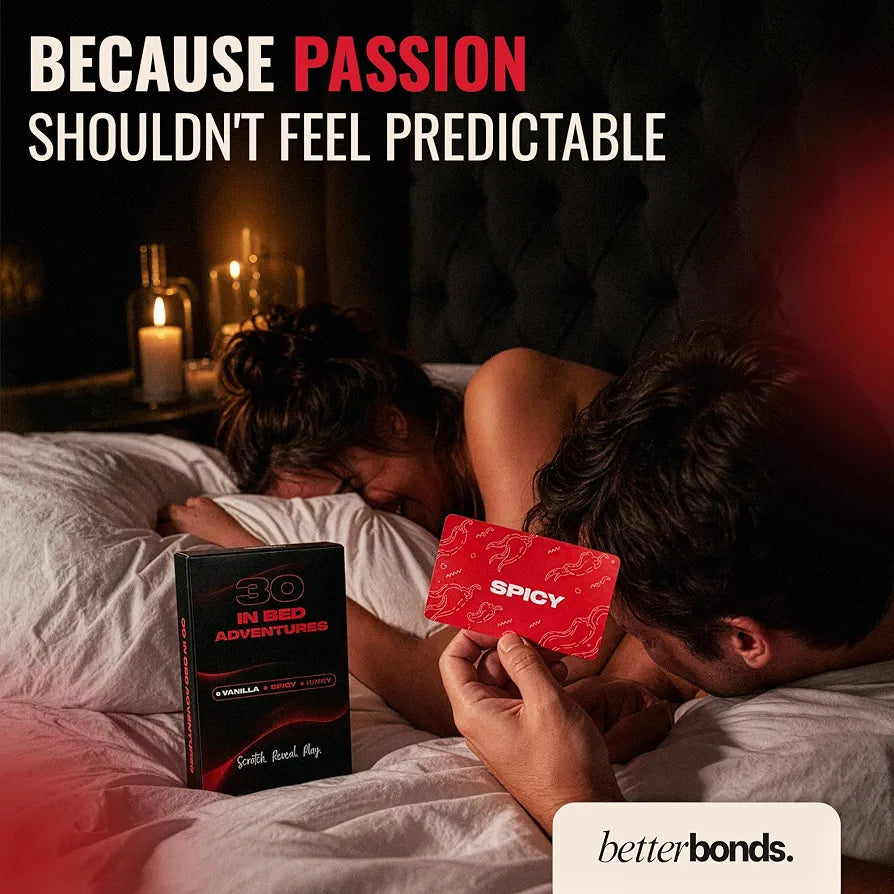 Romantic Couples Adventure Scratch-Off Game & Intimacy Gift Set