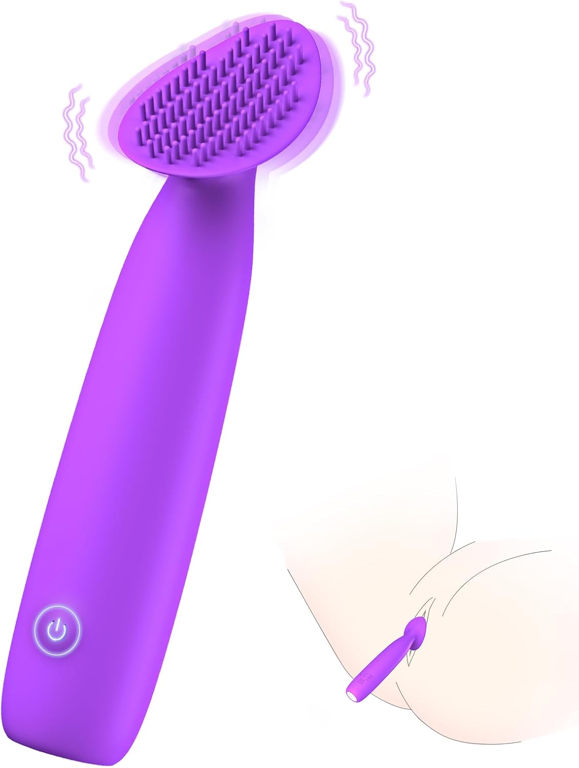 10-Mode Rechargeable Mini Wand and Bullet Vibrator Set for Couples