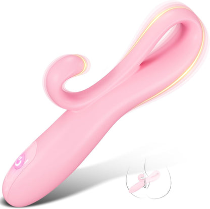Premium Rechargeable Waterproof Wand Massager with 10 Vibration Modes for Targeted Stimulation