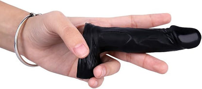 4.3-Inch Realistic Lifelike Dildo for Beginners - G-Spot Stimulator and Anal Training Toy