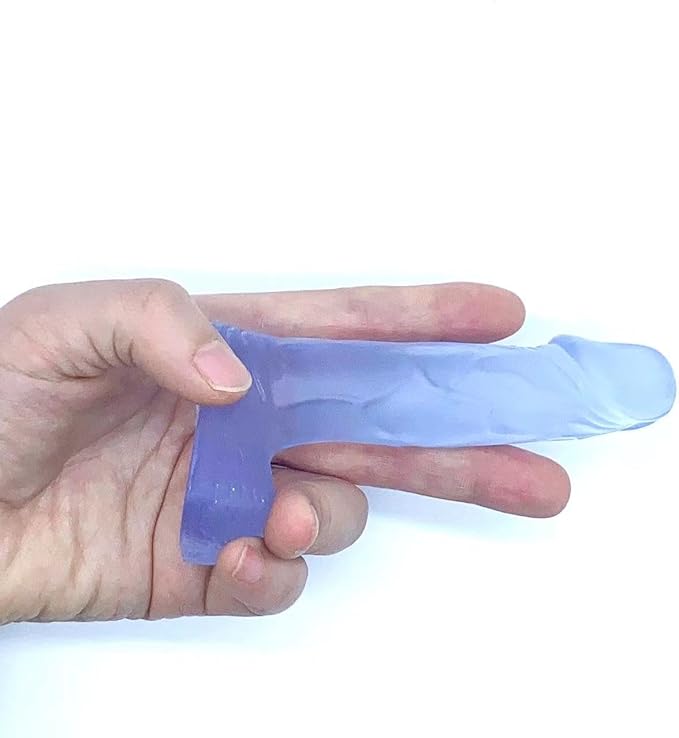4.3-Inch Realistic Lifelike Dildo for Beginners - G-Spot Stimulator and Anal Training Toy