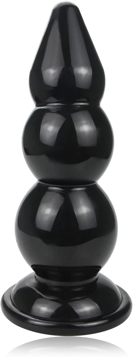 Premium Silicone Anal Training Beads with Suction Base for Prostate and G-Spot Stimulation