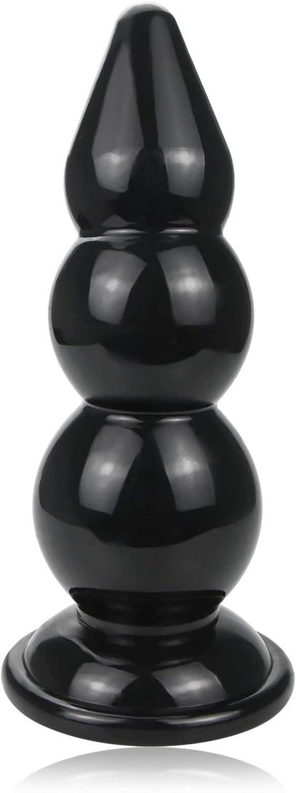 Premium Silicone Anal Training Beads with Suction Base for Prostate and G-Spot Stimulation
