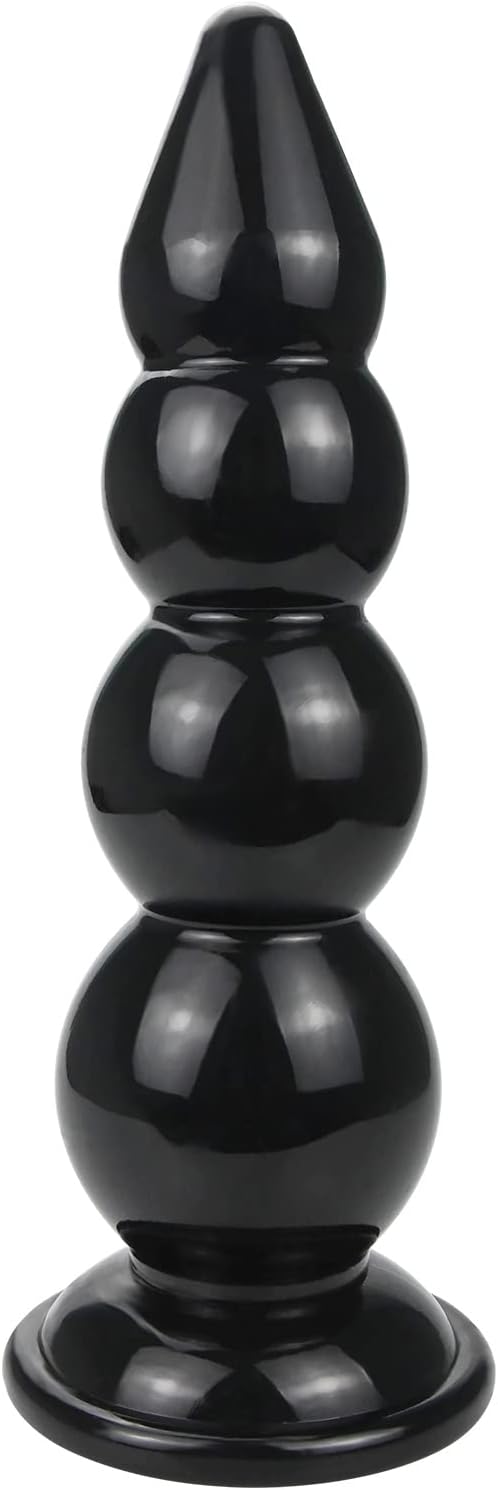 Premium Silicone Anal Training Beads with Suction Base for Prostate and G-Spot Stimulation