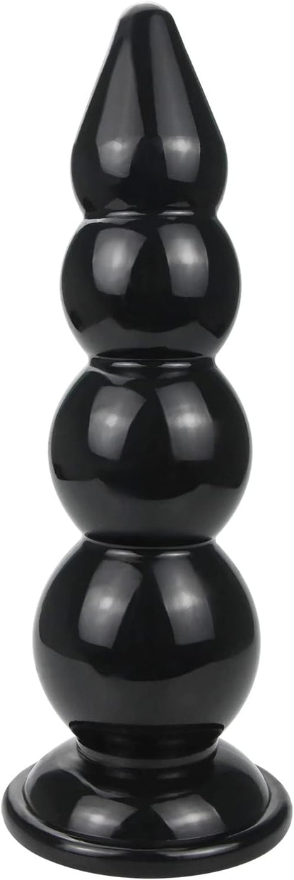 Premium Silicone Anal Training Beads with Suction Base for Prostate and G-Spot Stimulation