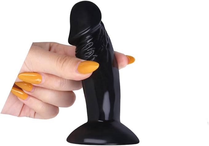 4.3-Inch Realistic Lifelike Dildo for Beginners - G-Spot Stimulator and Anal Training Toy
