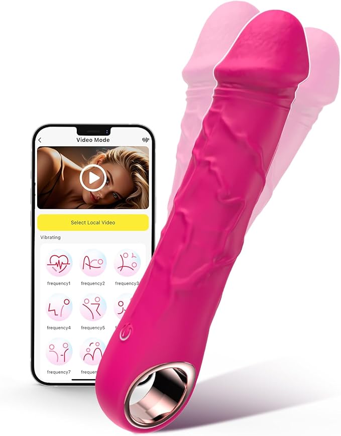 10-Mode Realistic Silicone G-Spot and Clitoral Vibrator for Targeted Stimulation