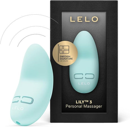 LELO Lily 3 Rechargeable Mini Bullet Vibrator - 10 Pleasure Settings, Waterproof & Whisper-Quiet - Calm Lavender