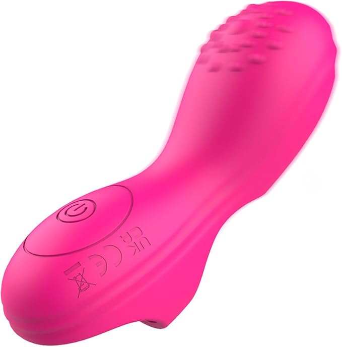 10-Mode Silicone Finger Vibrator for Targeted Clitoral and Nipple Stimulation