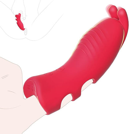 Discreet Mini Finger Vibrator for Targeted Clitoral and G-Spot Stimulation