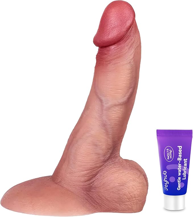 Coocfan 13-Inch Realistic Giant Silicone Dildo with Suction Cup - 9.4-Inch Girth Dual-Density Adult Sex Toy