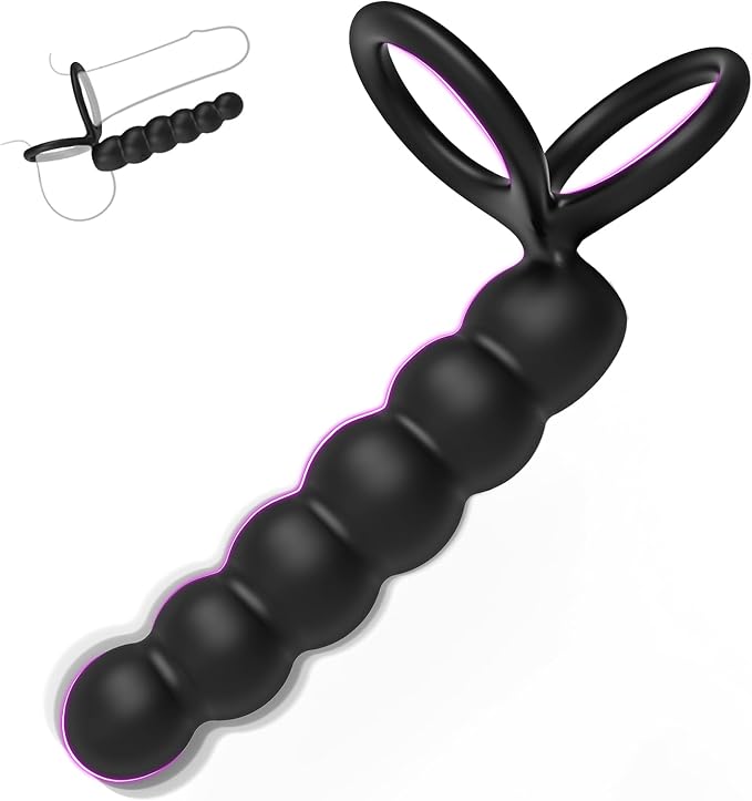 10-Mode Vibrating Dual-Action Prostate Massager and Cock Ring for Couples