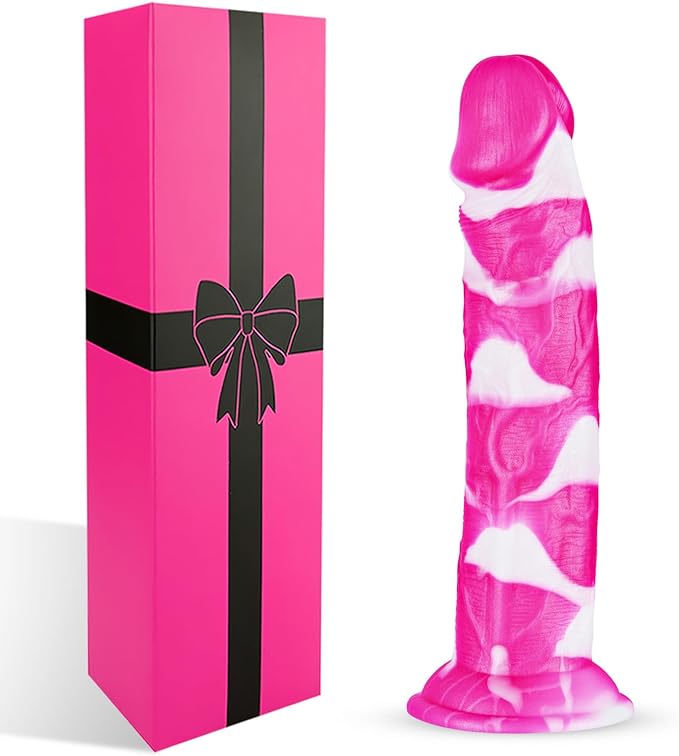 12-Inch Realistic Silicone Fantasy Dildo with Suction Cup - Extra Large and Thick