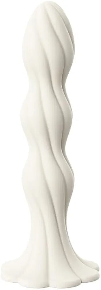 Premium Silicone Anal Beads with Flower Suction Base for Beginner Training and Prostate Massage