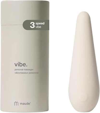 Maude Flutter 5-Speed Platinum Silicone Mini Bullet Vibrator