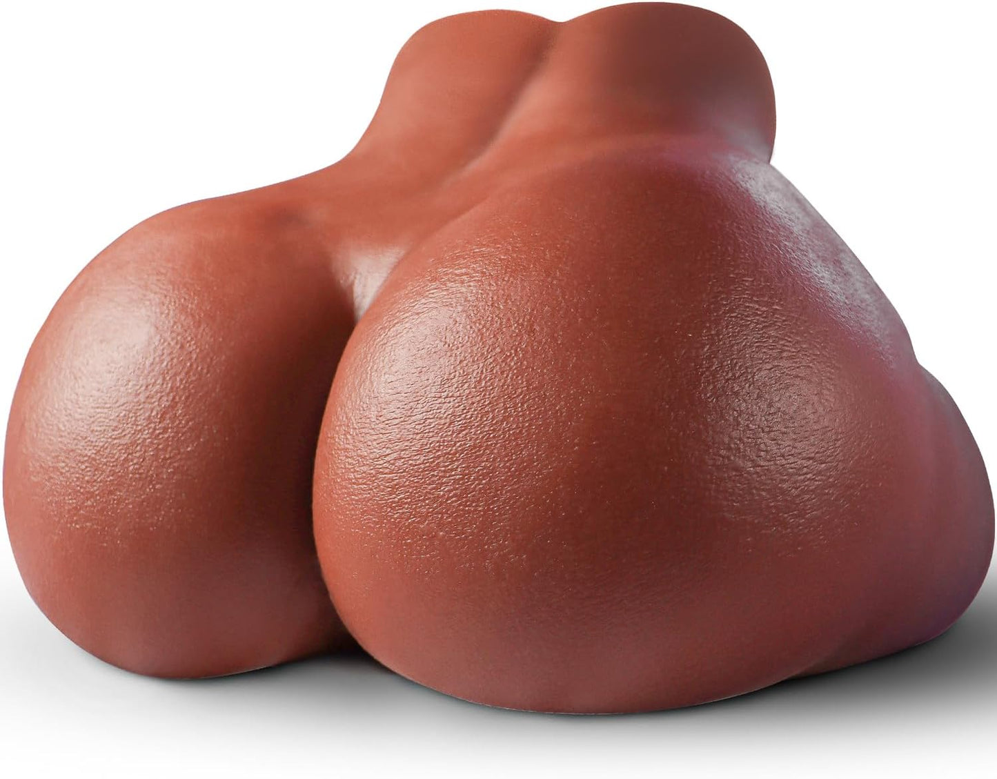 Realistic 4.5LB Dual-Channel Male Masturbator with Soft 3D Butt and Vagina/Anal Stimulation