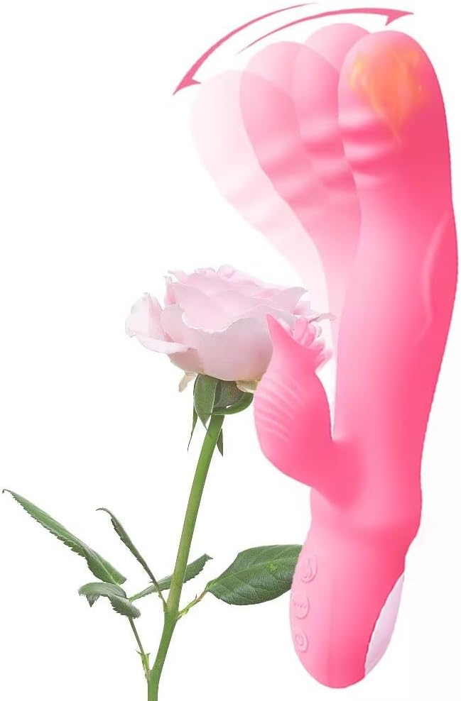 Rechargeable G-Spot & Clitoral Vibrator with Heating and 12 Vibration Modes