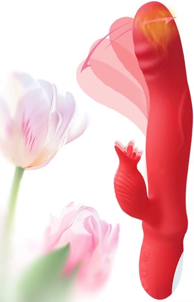 Rechargeable G-Spot & Clitoral Vibrator with Heating and 12 Vibration Modes