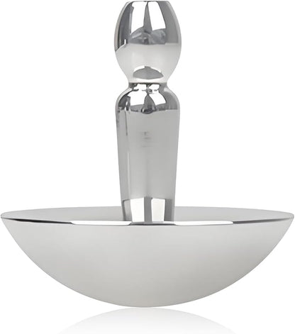 Stainless Steel Hollow Urethral Sounding Plug for Male Stimulation
