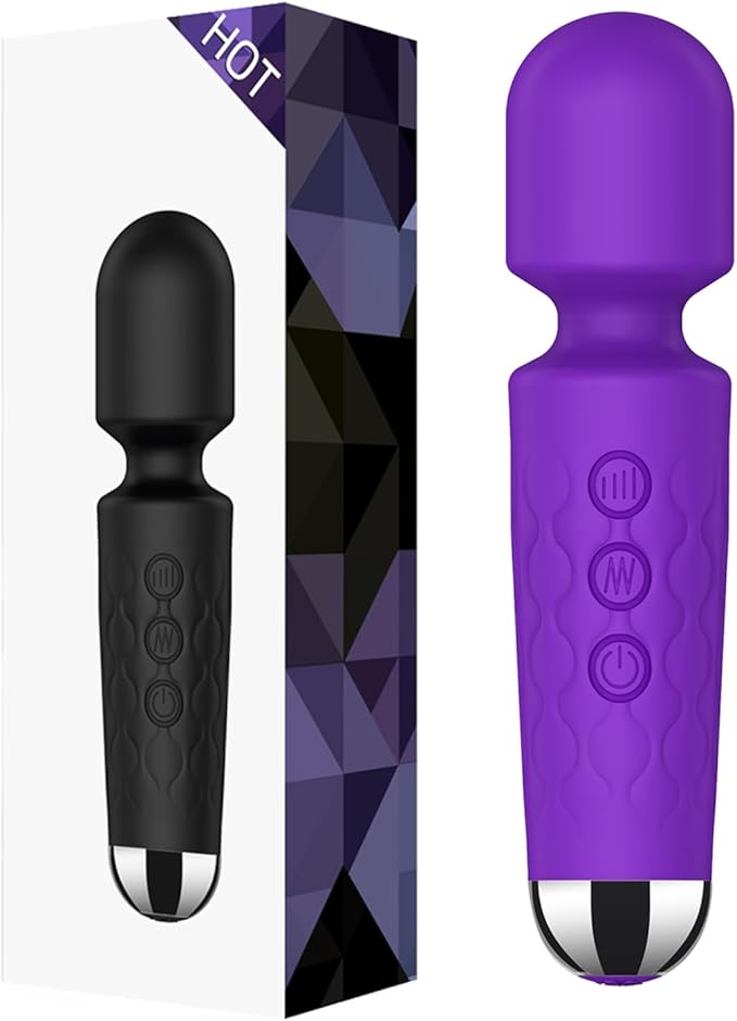 Compact Rechargeable Electric Personal Massager for Targeted Muscle Relief - Pink
