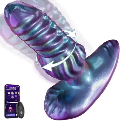 BEISAR 360-Degree Rotating & Vibrating Tentacle Prostate Massager with 9 Vibration Modes