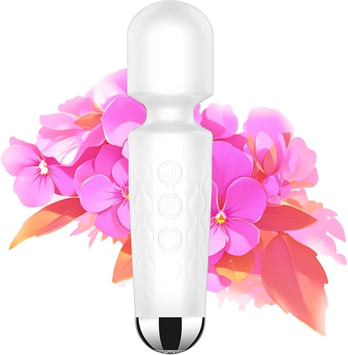 Compact Rechargeable Electric Personal Massager for Targeted Muscle Relief - Pink