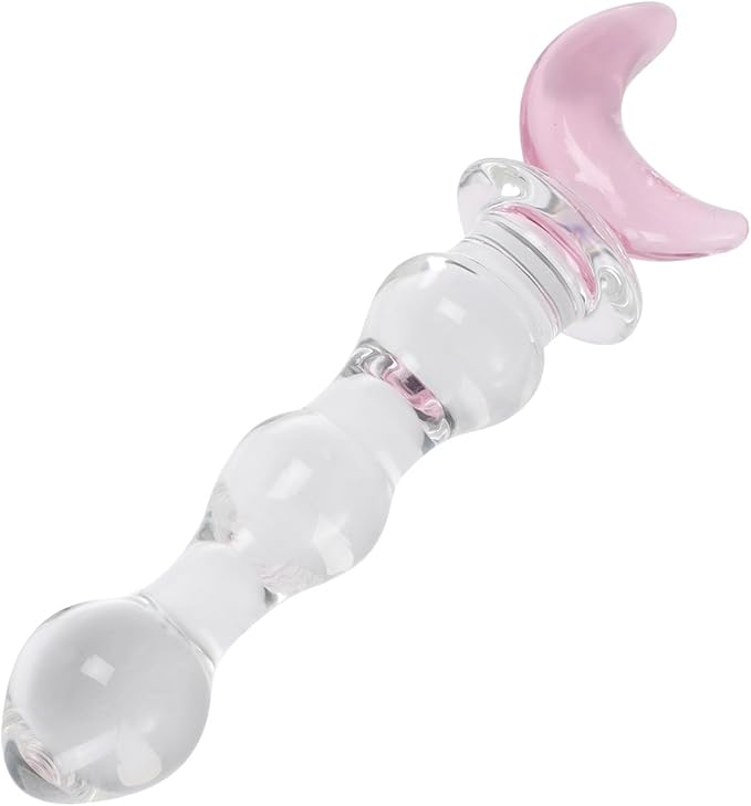 Premium Crystal Glass Pleasure Wand for G-Spot Stimulation and Intimate Massage