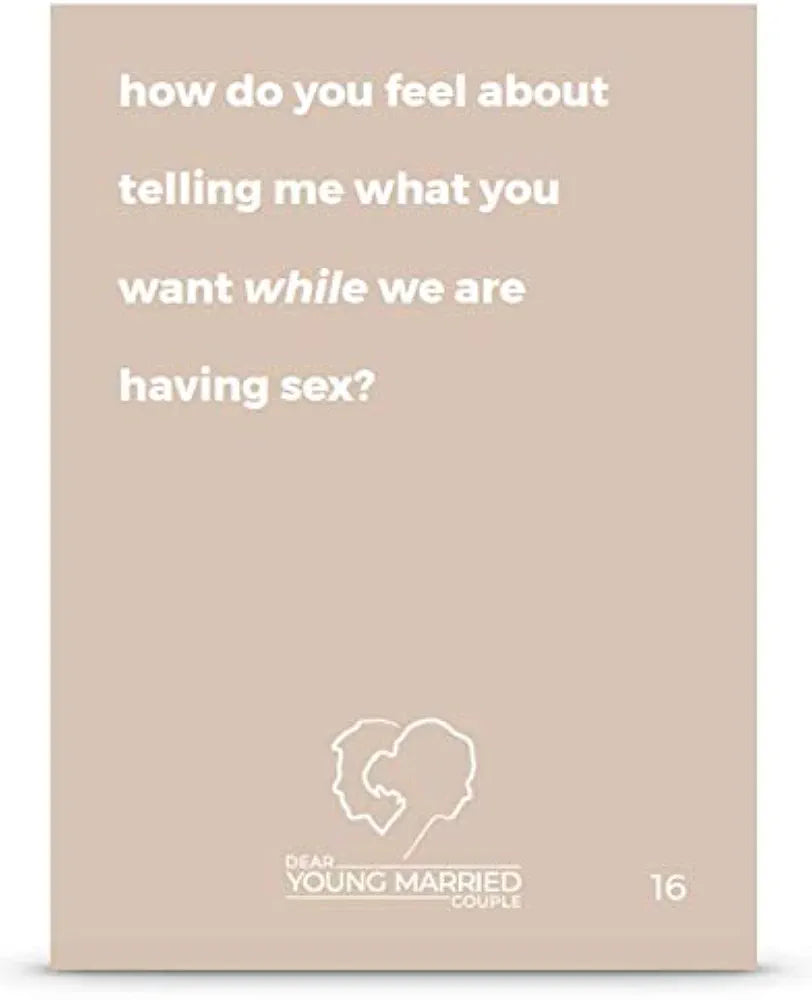 Intimacy Conversation Starter Deck: 52 Relationship Building Questions for Couples