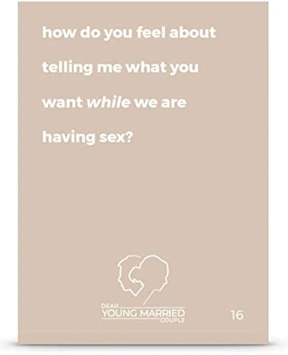 Intimacy Conversation Starter Deck: 52 Relationship Building Questions for Couples