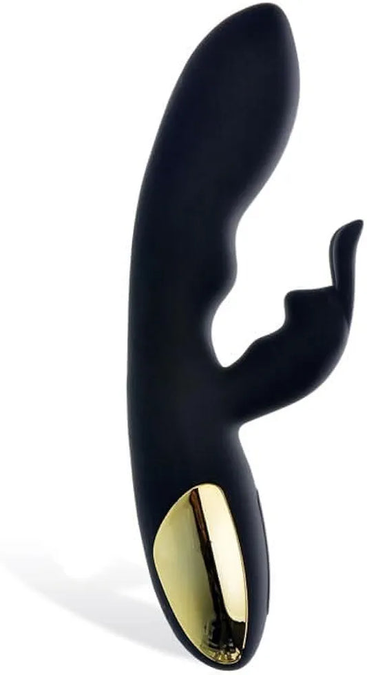 Luxury Dual-Stimulation Rabbit Vibrator: Waterproof Rechargeable G-Spot and Clitoral Massager