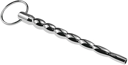 Premium Stainless Steel Hollow Urethral Dilator and Penis Plug for Male Stimulation and Training