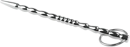 Premium Stainless Steel Urethral Sound Dilator for Men - Medical Grade Stimulation Toy