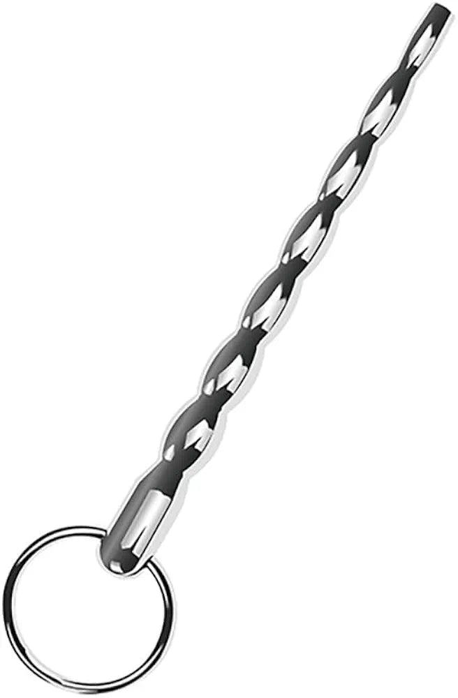 Premium Stainless Steel Hollow Urethral Dilator and Penis Plug for Male Stimulation and Training