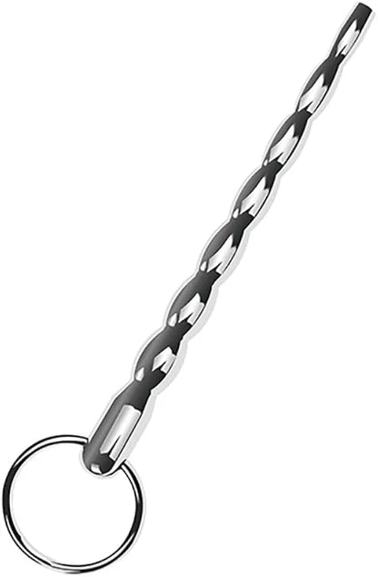 Premium Stainless Steel Hollow Urethral Dilator and Penis Plug for Male Stimulation and Training